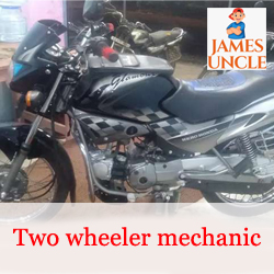 Two Wheeler mechanic Mr. Ganesh Sarkar in Birati